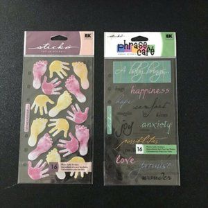 Scrapbooking Baby Stickers Phrase Cafe Sticko